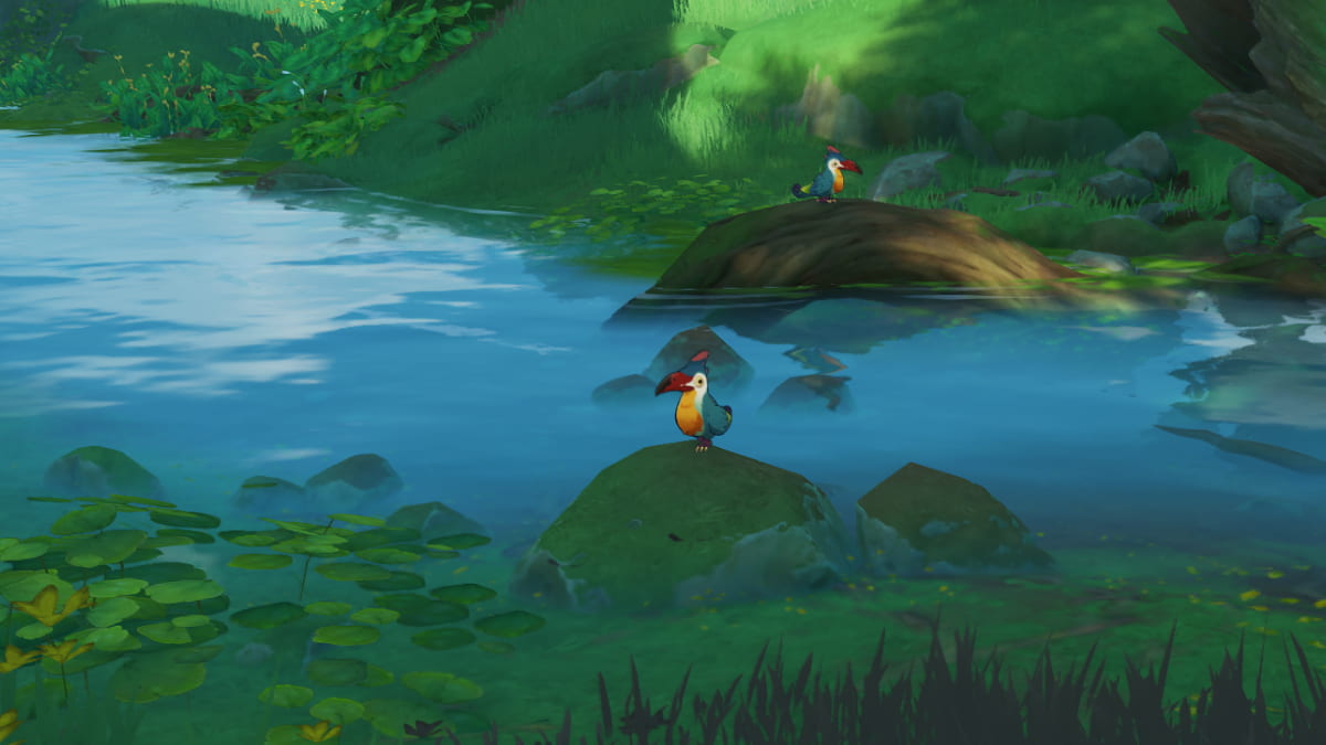 Genshin Impact A Short Encounter with a Rare Bird hidden World Quest