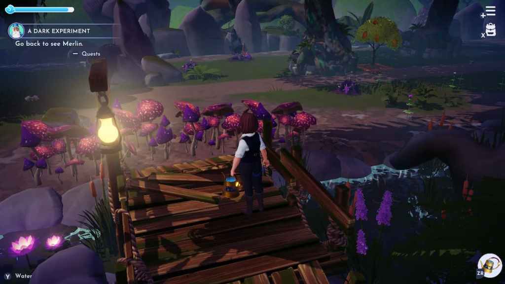 How to remove the big mushrooms in Disney Dreamlight Valley Pro Game