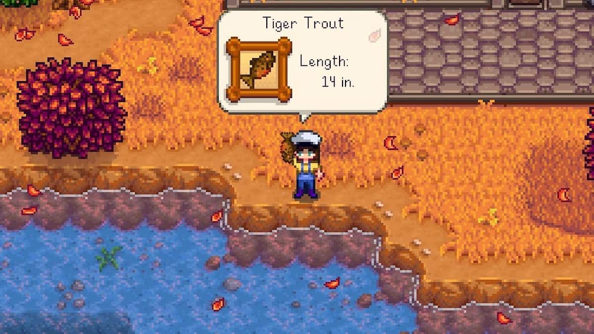 How to get Tiger Trout in Stardew Valley - Pro Game Guides