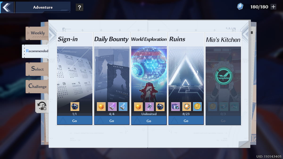 Tower of fantasy daily and weekly checklist pro game guides