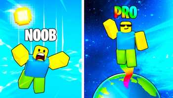 Character falling and Jumping in Roblox Jump Clicker
