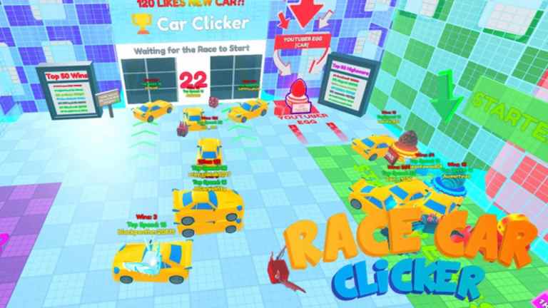 🏁Supercar Race Clicker - Roblox