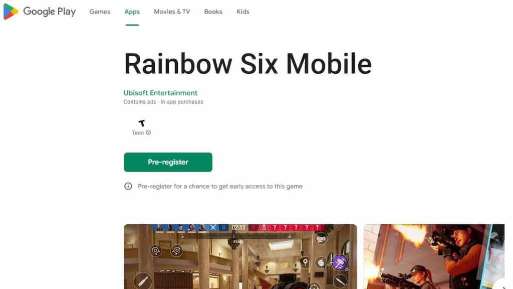 Rainbow Six Mobile is available for Pre-Registration –