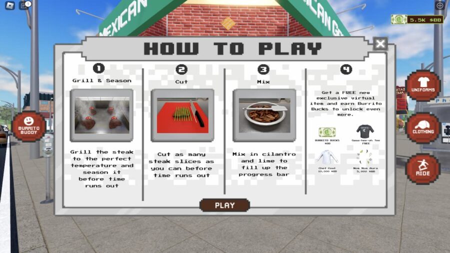 How to get all free items in Roblox Chipotle Burrito Builder Pro Game