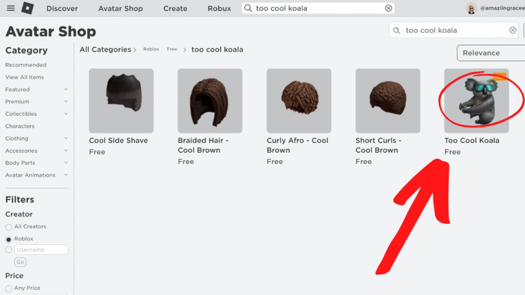 How to get the free Too Cool Koala avatar item in Roblox - Pro ...