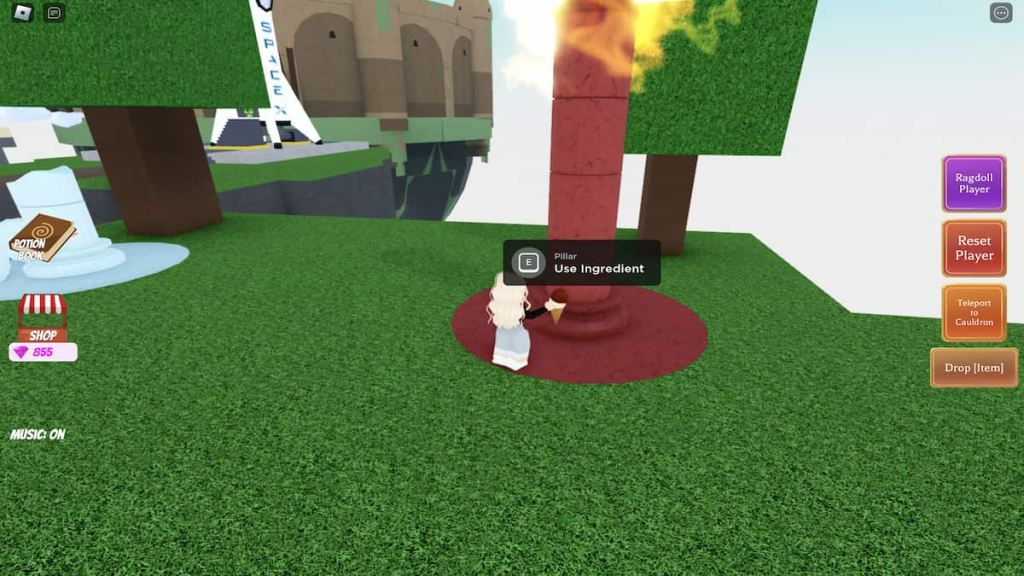 How to get the Greek Helmet ingredient in Wacky Wizards Roblox Pro