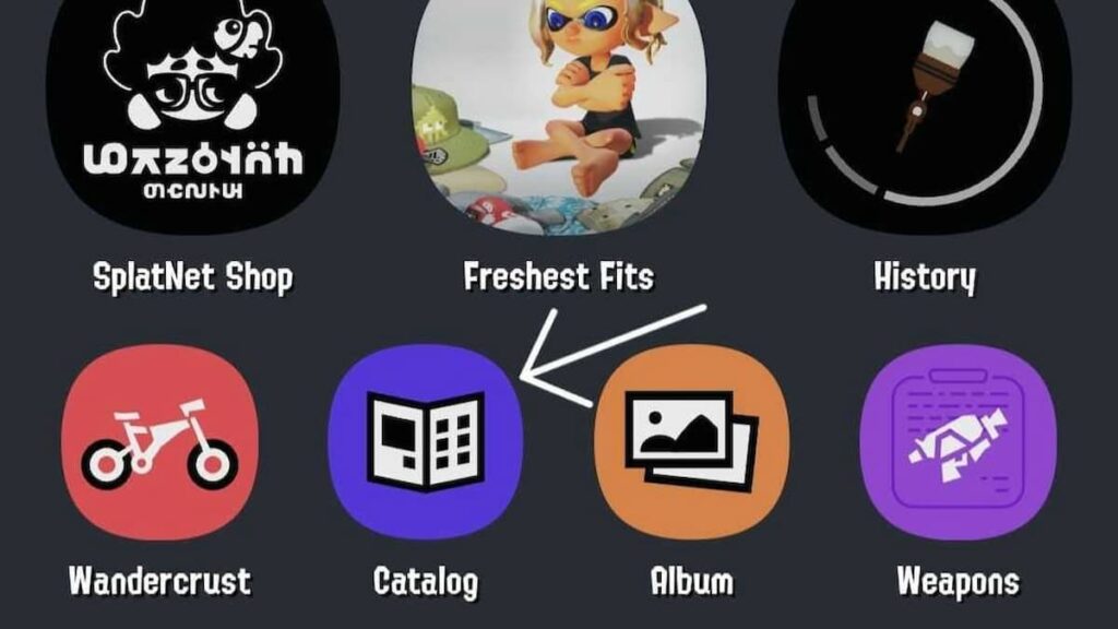 Catalog Icon in the Nintendo Switch Online Mobile App