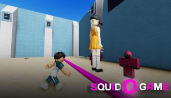 Character running in Roblox Squid Game O