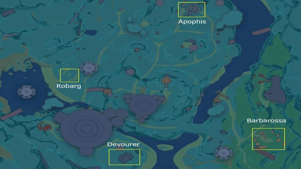 All material locations on Artificial Island in Tower of Fantasy Pro