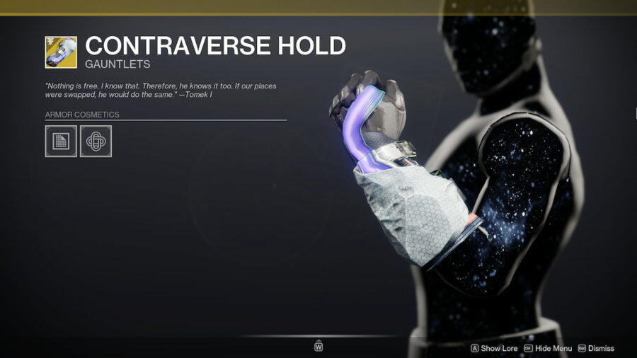 how to get contraverse hold