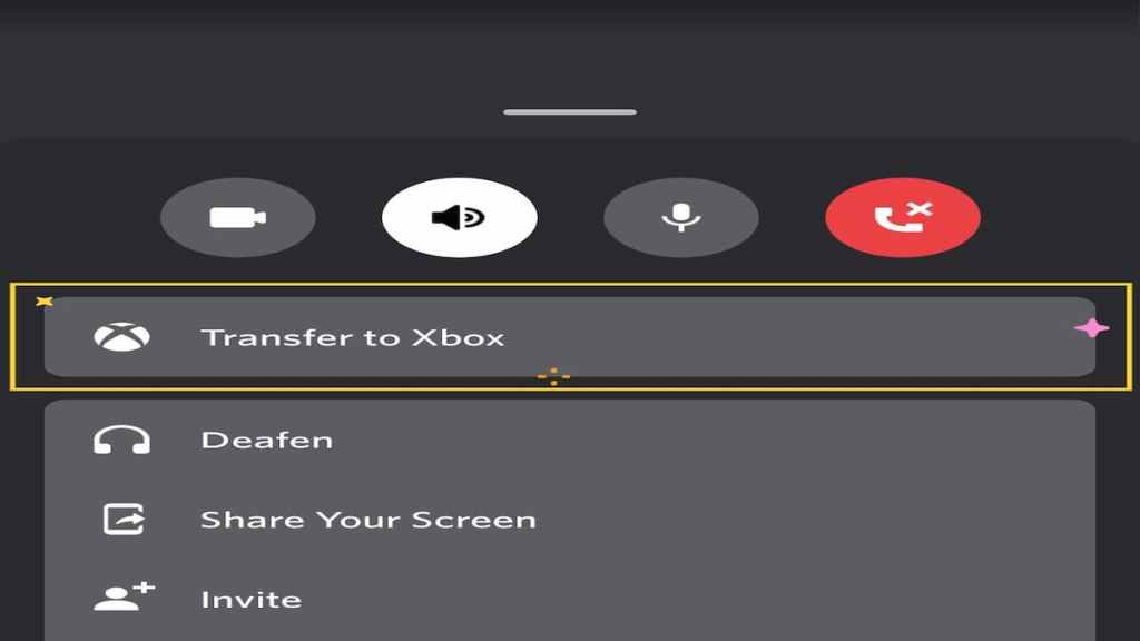 Transfer Discord call to Xbox