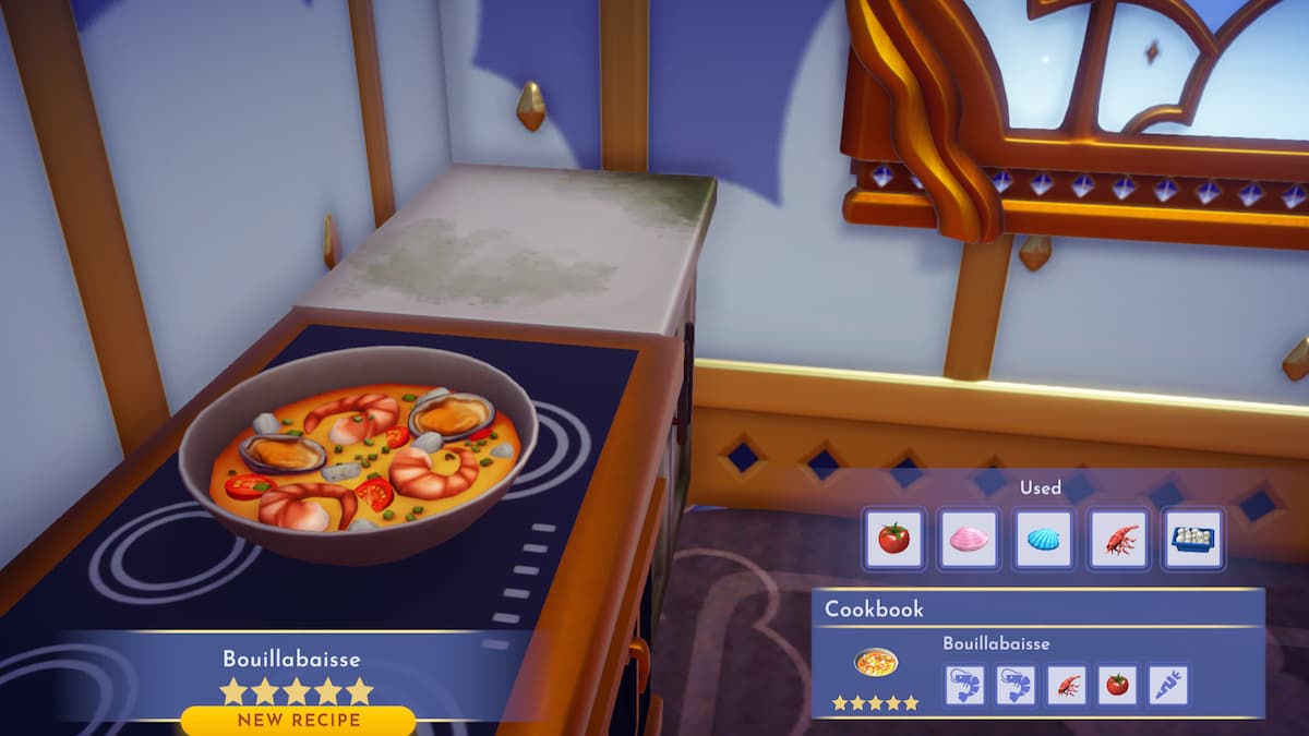 How to cook Bouillabaisse in Disney Dreamlight Valley Pro Game Guides
