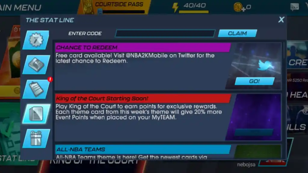 NBA 2k Mobile Codes (November 2023) Free stuff! Pro Game Guides