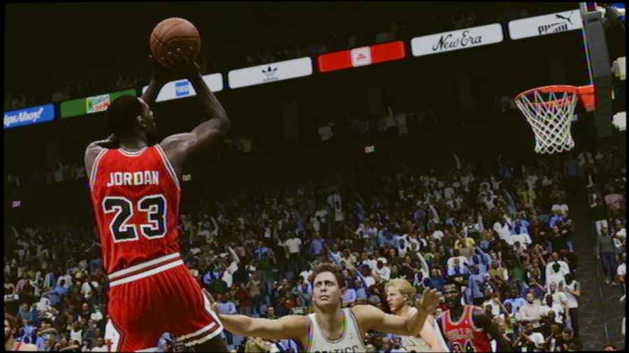 NBA 2K23 Michael Jordan shooting