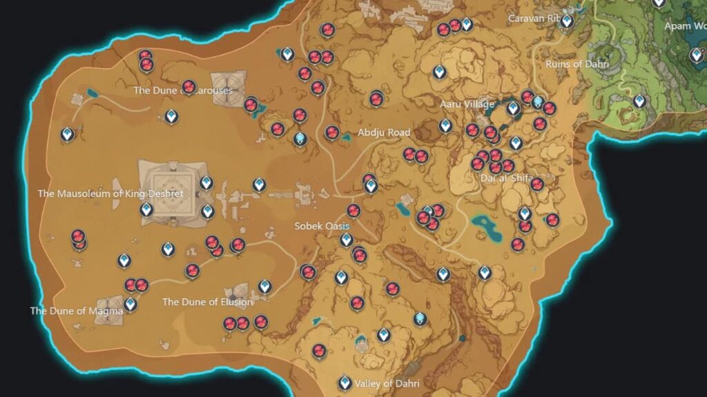 All Redcrest locations in Genshin Impact. 