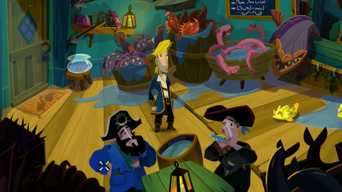 Return to Monkey Island Fish Shop