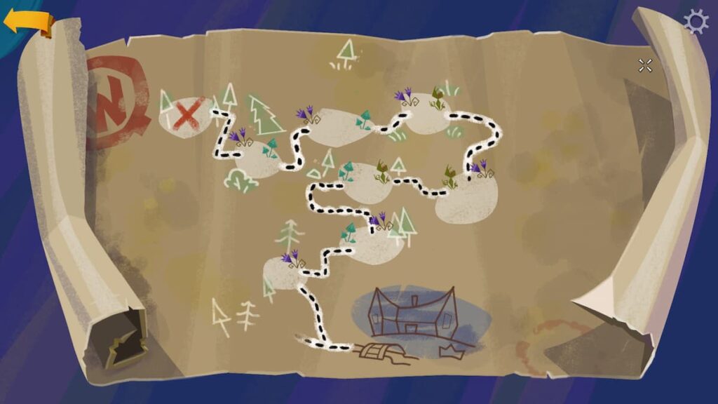 Return to Monkey Island Forest map