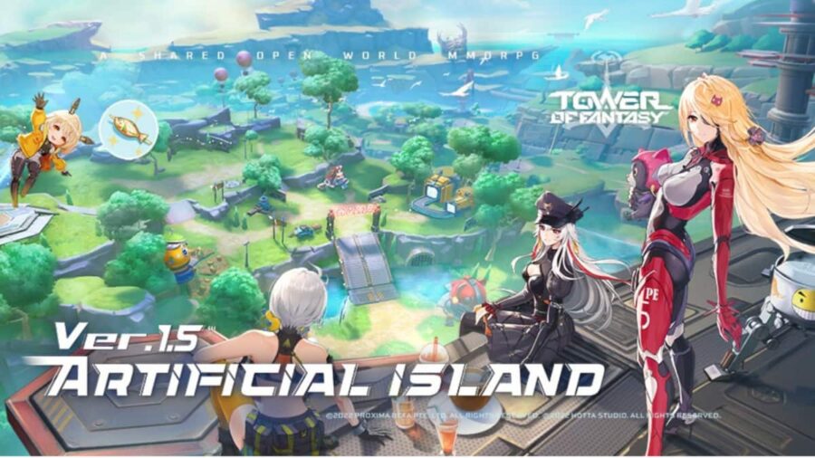 Tower of Fantasy Artificial Island