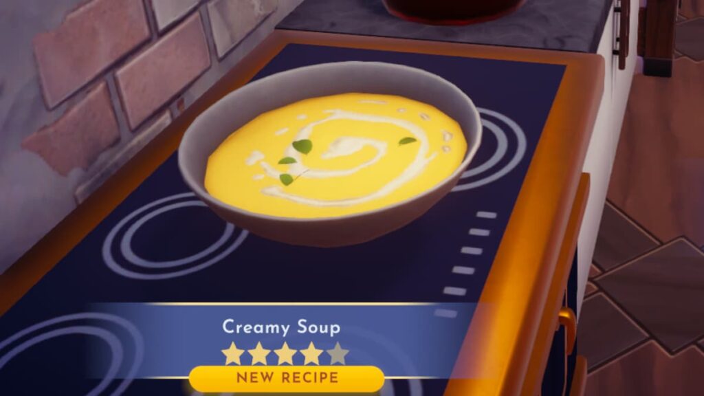 How to make Creamy Soup in Disney Dreamlight Valley Pro Game Guides