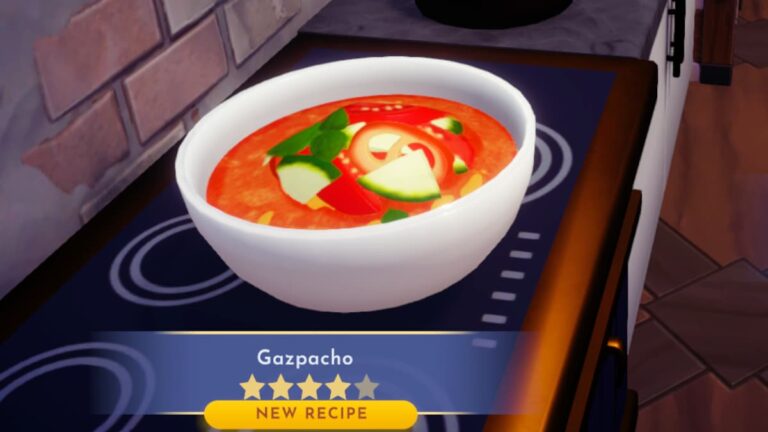 How to make Gazpacho in Disney Dreamlight Valley - Pro Game Guides