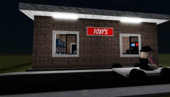 Drive through restaurant in Roblox Drive Thru Tycoon
