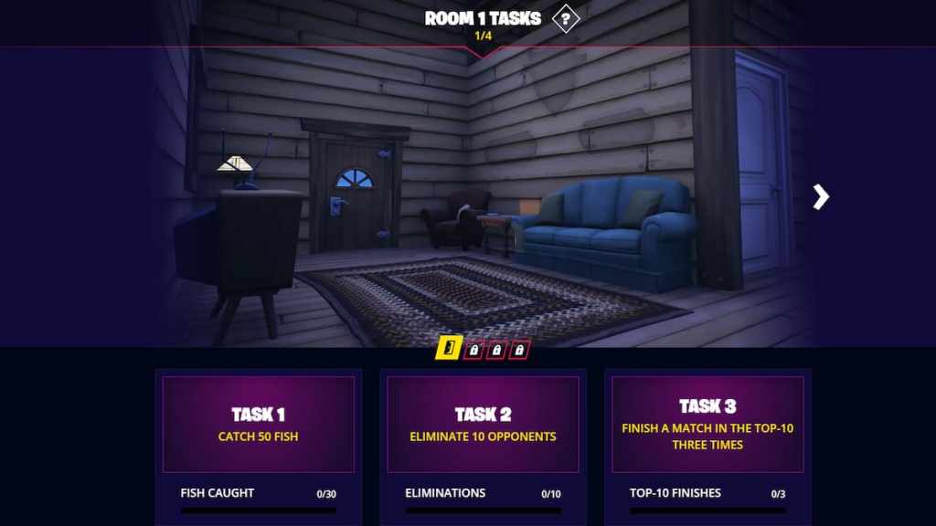 How to participate in the Fortnite Nightmares Escape Room Event Pro