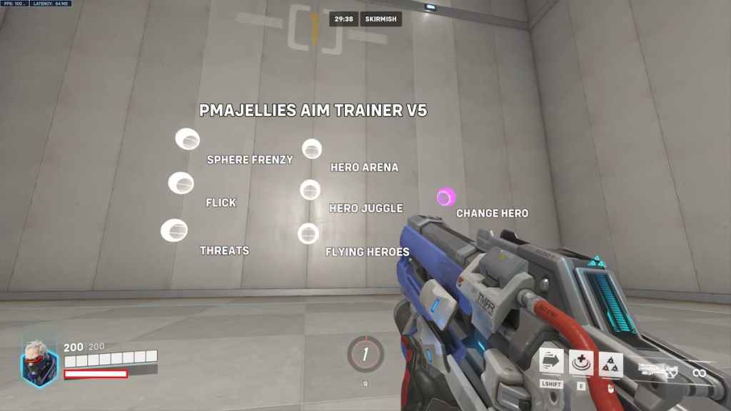 Best Overwatch 2 custom game codes for aim training Pro Game Guides