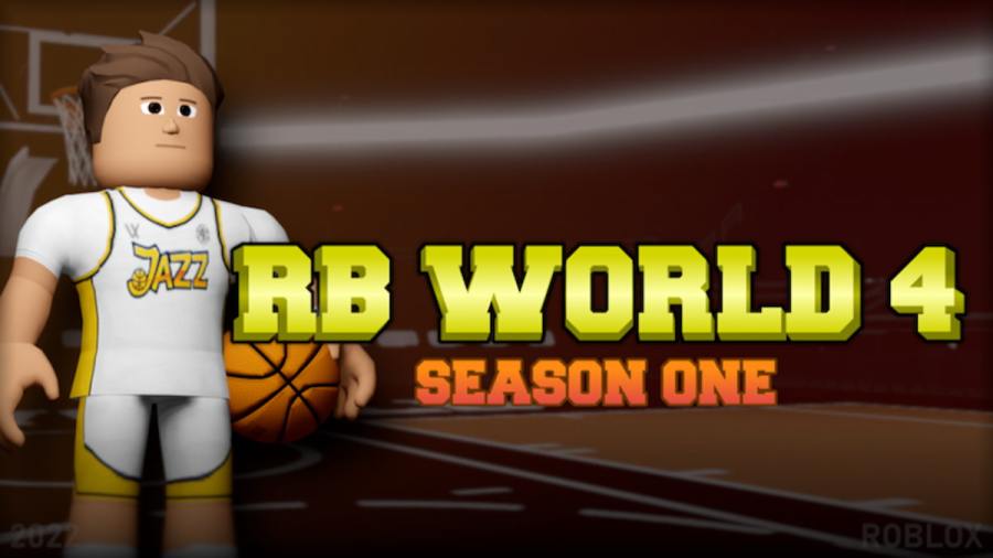 Character holding basketball for Roblox RB World 4