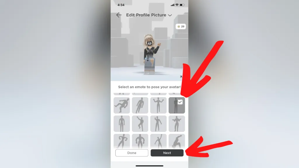 NEW Roblox Emote Avatar Update (Profile Picture) 