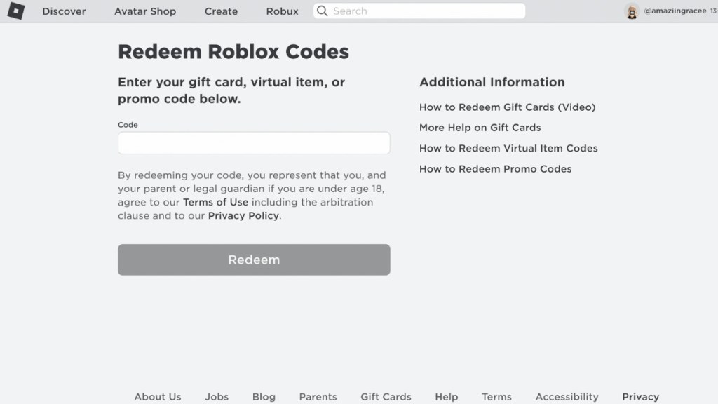 how to redeem a roblox virtual item｜TikTok Search