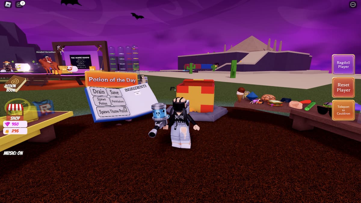 How to get the Slime Bucket ingredient in Wacky Wizards Roblox Pro