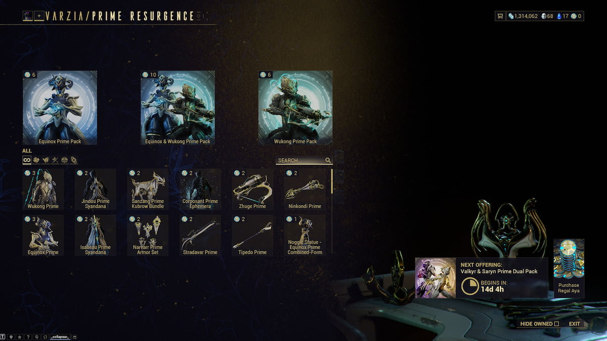 What is Prime Resurgence in Warframe? Pro Game Guides