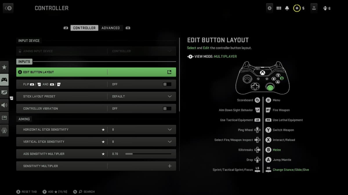 best controller settings for f1 2020