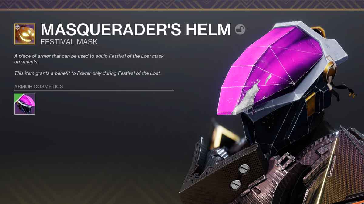Destiny 2 Best Festival of the Lost Masks & Costumes Of All Time