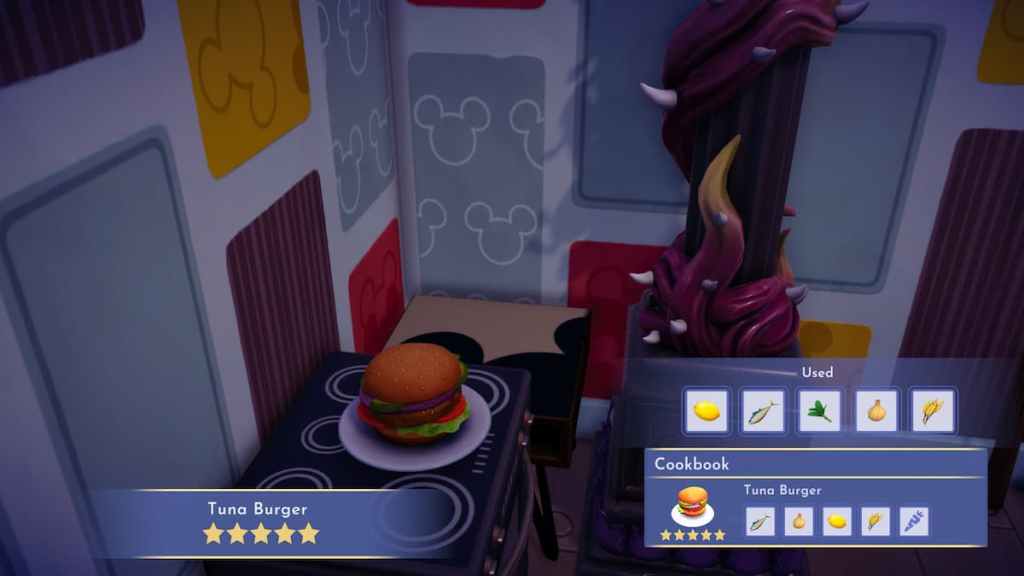 How to make a Tuna Burger in Disney Dreamlight Valley Pro Game Guides