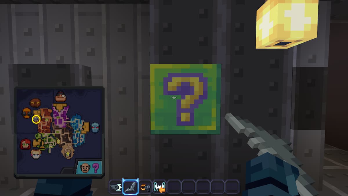 All Riddler Puzzles in Industrial District in Minecraft Batman DLC