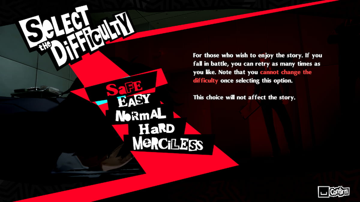 persona 5 difficulty differences