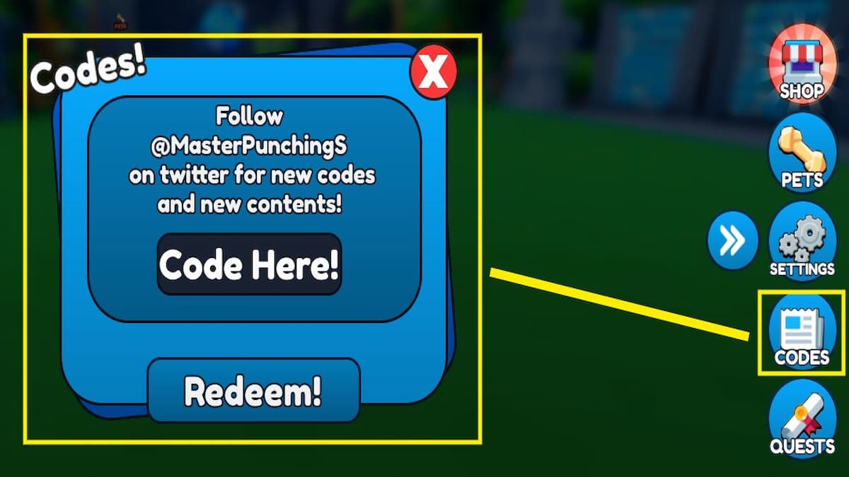 Punch simulator codes
