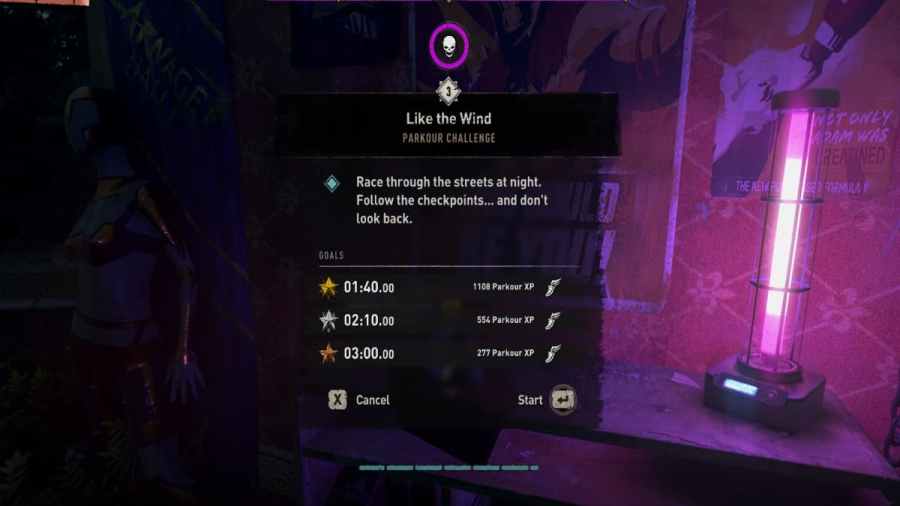 Tips for completing Like The Wind Challenge in Dying Light 2 Bloody