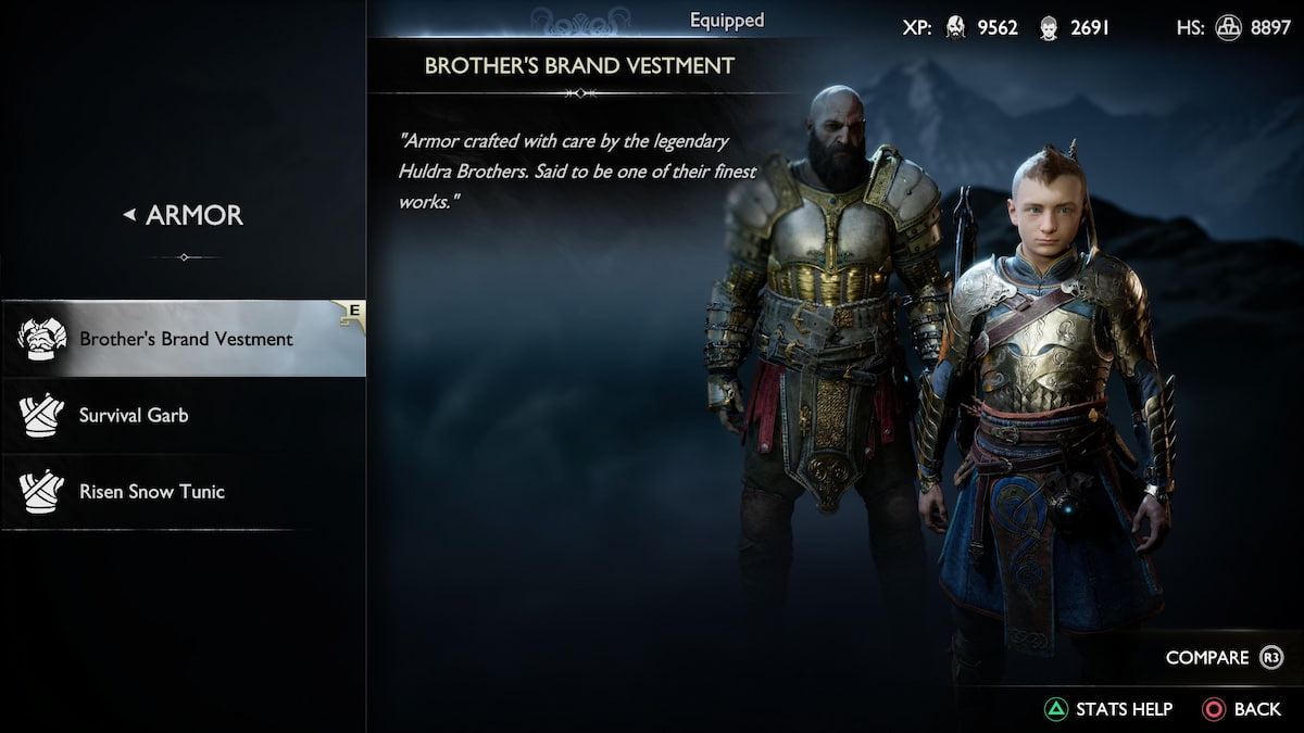 What does equipping armor on Atreus do in God of War Ragnarok? Pro