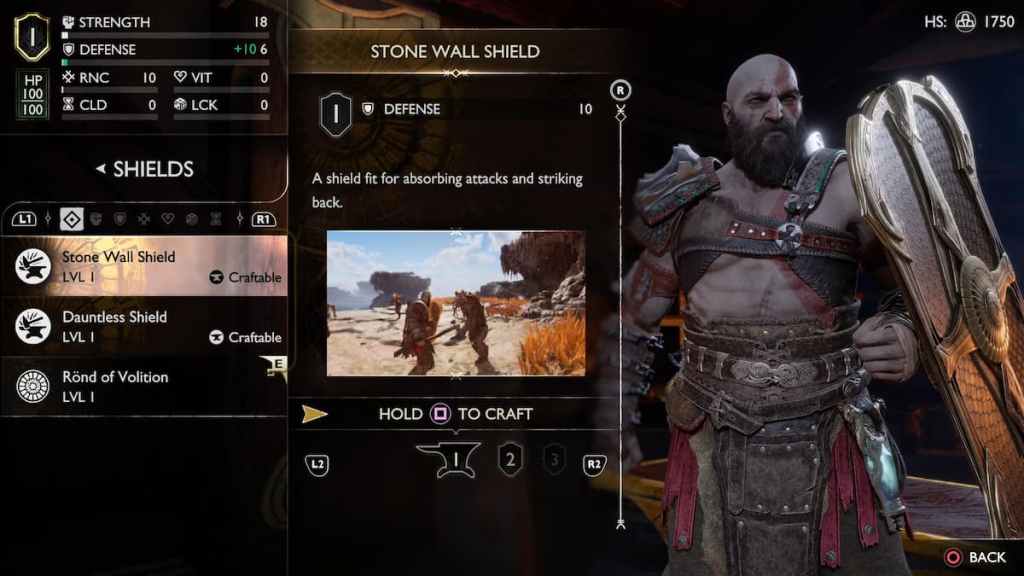 Should you choose the Dauntless or Stone Wall Shield in God of War  Ragnarok?, What are Shield Ronds?