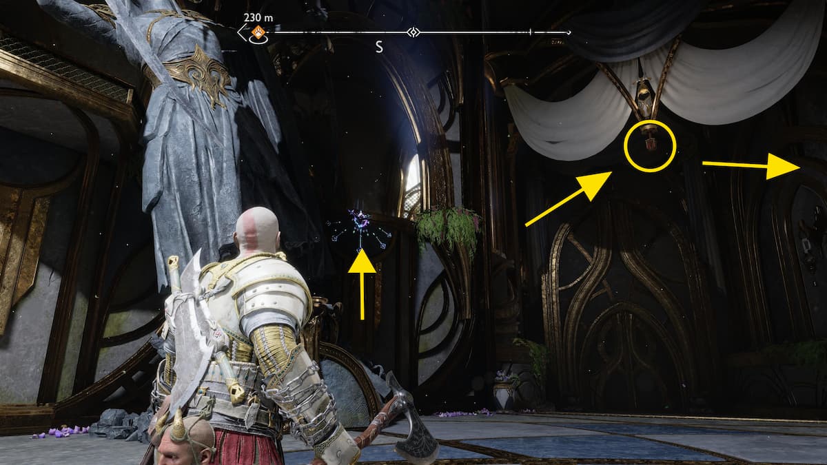How to solve the statue puzzle in the Temple of the Light in God of War