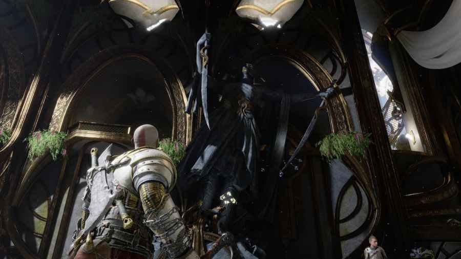 How to solve the statue puzzle in the Temple of the Light in God of War