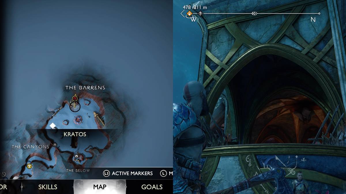 Where to find all Legendary Chests in The Barrens in God of War