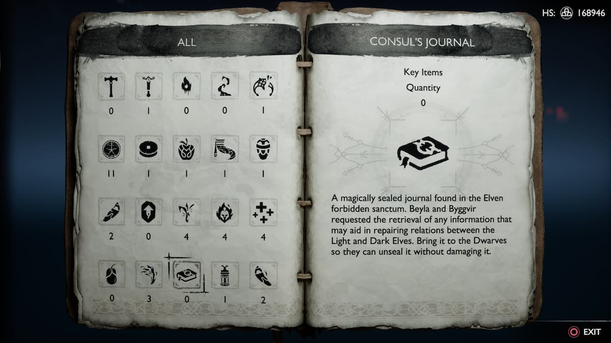 Should you Sell Consul’s Journal in God of War Ragnarök? - Pro