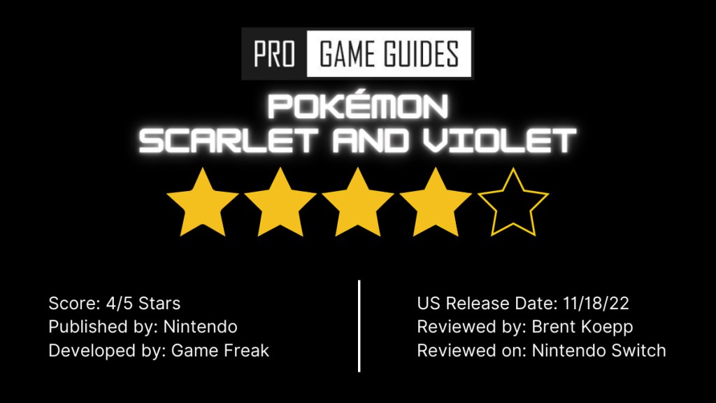 Pokemon Scarlet And Violet' User Review Scores Are In And They Are Terrible