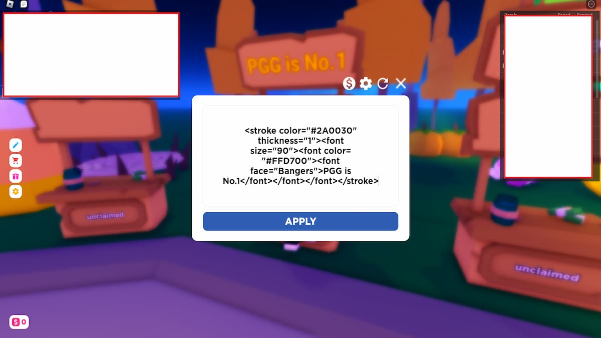 Roblox Pls Donate Font