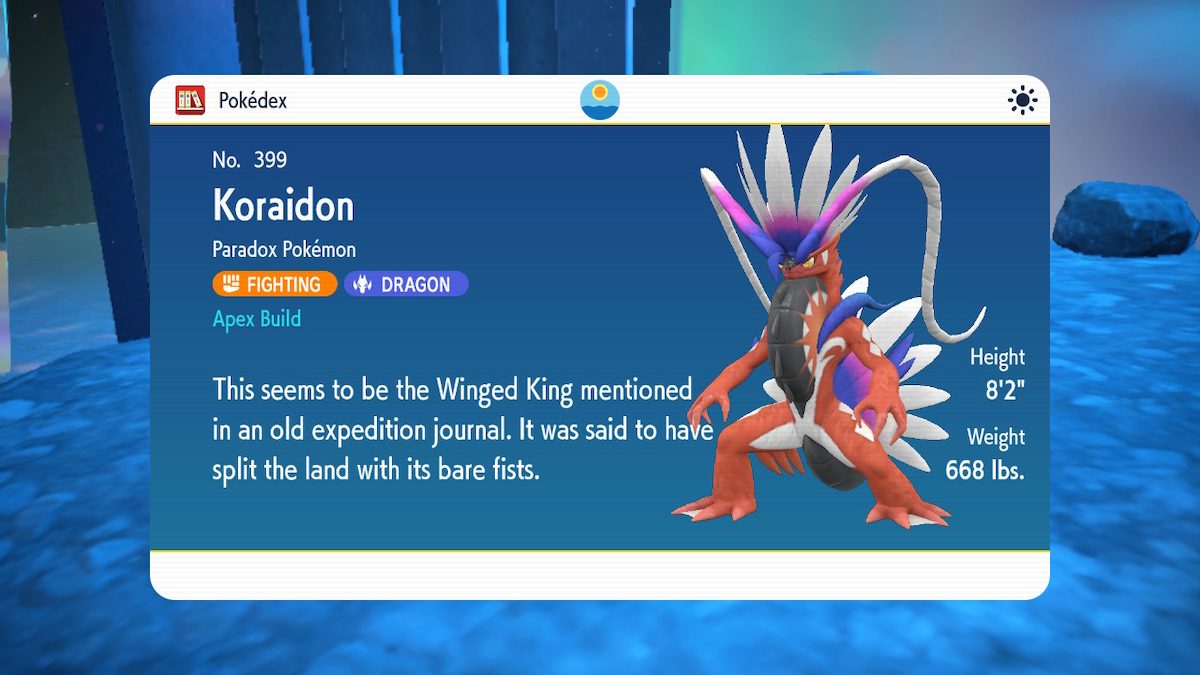 Miraidon (6IV, Battle Ready) – Pokemon Scarlet and Violet