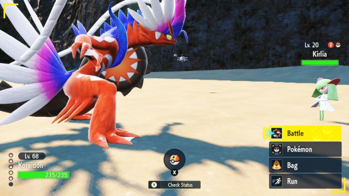 ⭐ Pokemon Scarlet and Violet ⭐ Koraidon ⭐ 🪘 Rillaboom Raid Ready 🪘