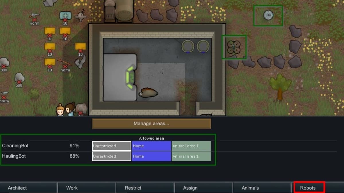 Rimworld как сделать стол для исследований